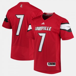 Louisville Jersey For Men's 2017 Special Games Red #7